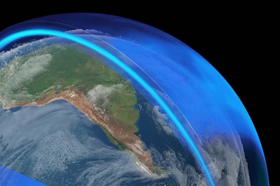 Ученые: за последние 40 лет стратосфера Земли стала тоньше на 400 метров