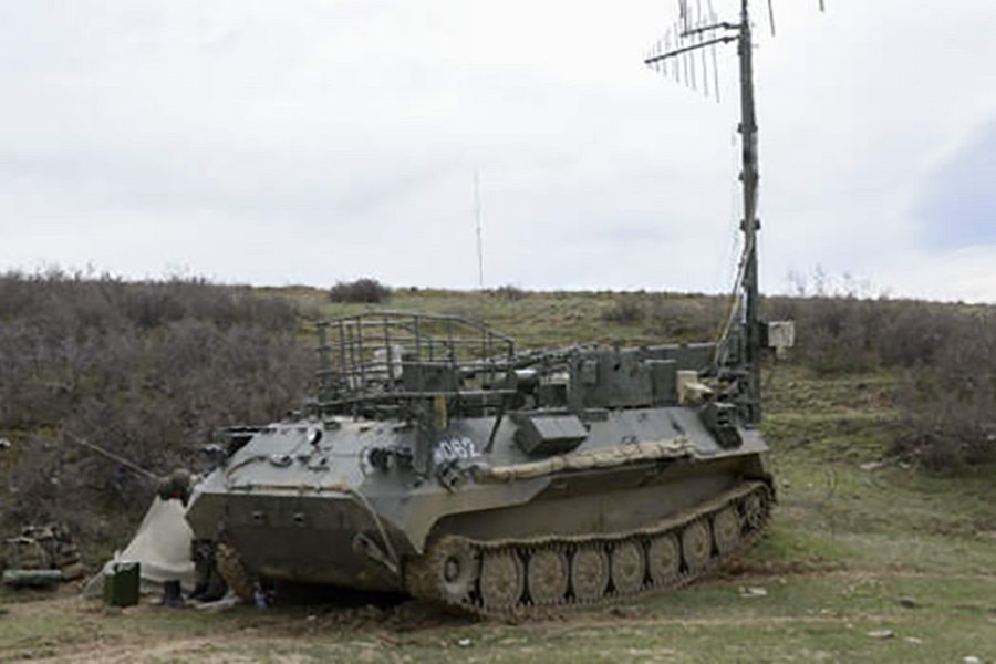 В зоне спецоперации ВС из РФ на Украине замечена российская система СПР-2 «Ртуть-БМ»