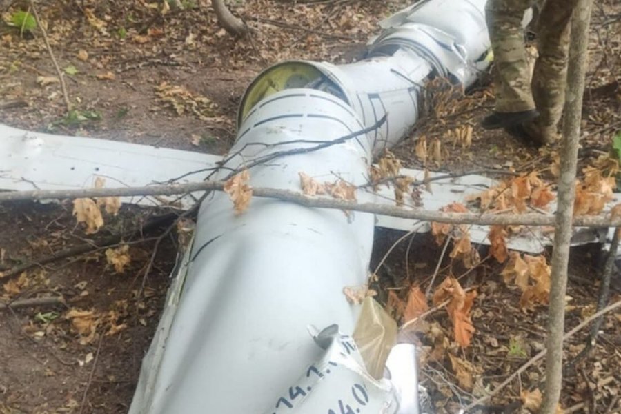 На Украине нашли упавшую и неповрежденную крылатую ракету ЗП-14 «Калибр»