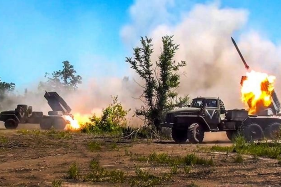 Военный из ВС Украины снял уничтожение своих позиций ракетно-артиллерийским ударом ВС РФ
